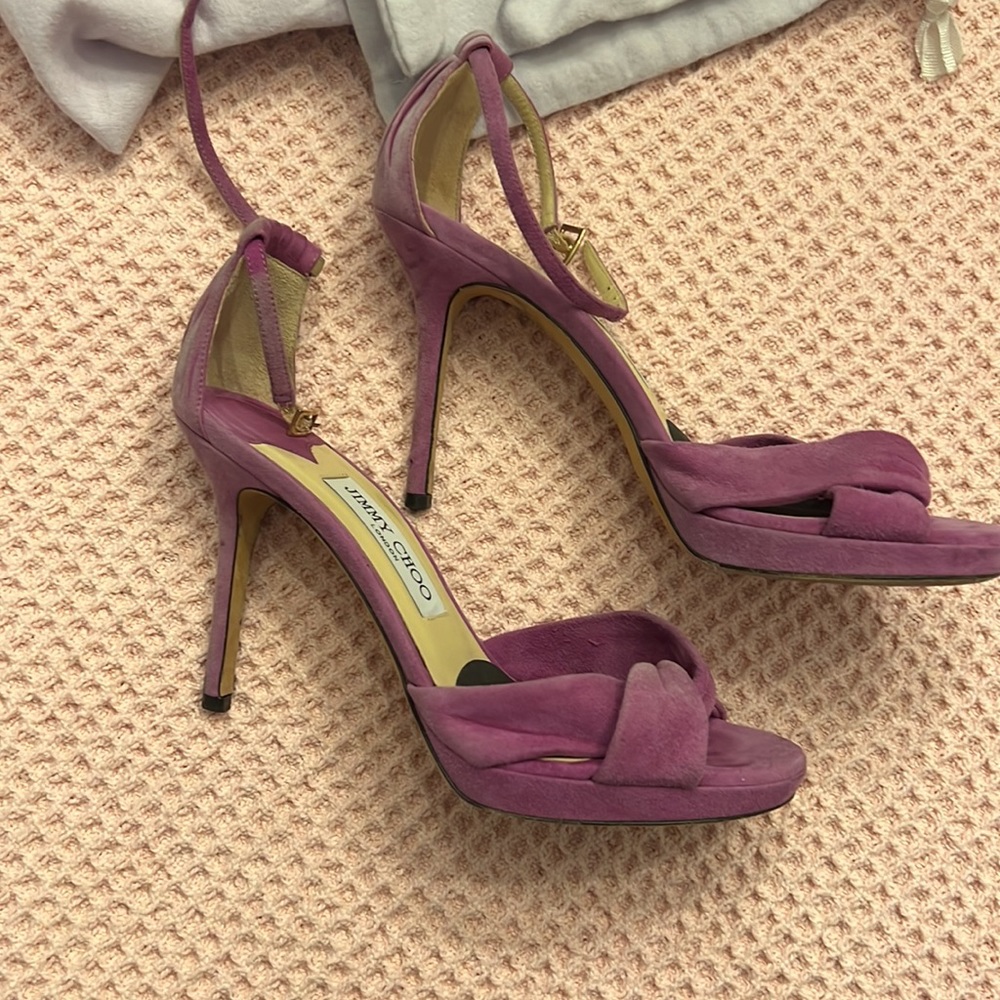 Jimmy Choo purple Heels - Picture 2 of 6